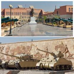 The National Military Museum; the way in / the way out