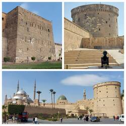 Towers along The Citadel walls / Panoramic view of The Citadel