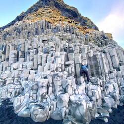 Basaltsäulen Hálsanefshellir