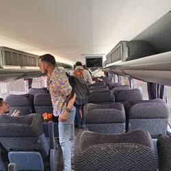 Moderner Doppeldeckerbus