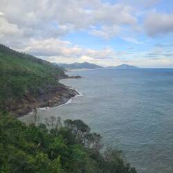 Die Aussicht kurz vor Da Nang