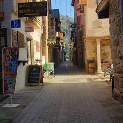 Hier ist in der Hauptsaison sicher ordentlich was los, in Molinaseca