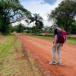 rote Erde....Martin prüft dies sehr genau!