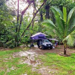 Unser wunderschöner matschiger Schlafplatz