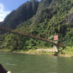 Kayak trip down the Nam Song.