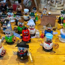 Delightful wooden figures