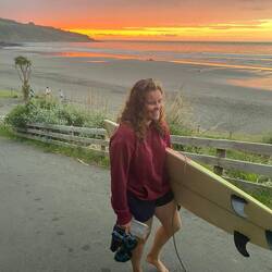 Was surfing without wetsuit that day, fucking freezing in water around 15 degrees