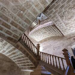 Stairs in the University of Salamanca