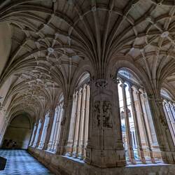 Gothic-ish arches of the Convent of San Esteban