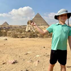 picking the Sphinx's nose