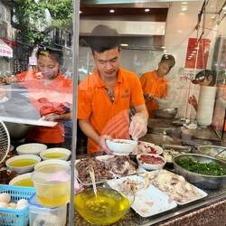 Amazing pho for lunch