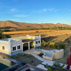 The little house we are staying in