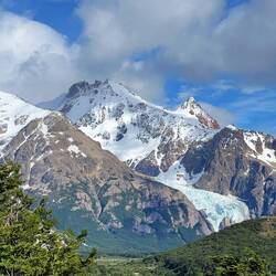 Spot the glacier