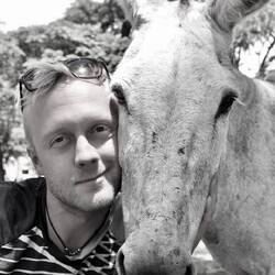 Auf Tuchfühlung mit dem Stadt-Esel