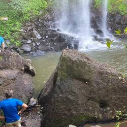 Kleiner Wasserfall "Salto Arrechea"