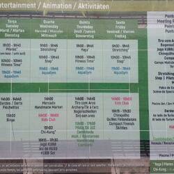 Das Sportangebot ist super 👌.