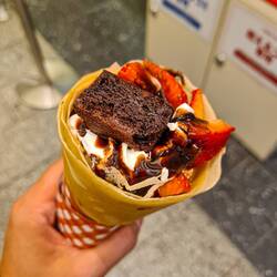 Himmlisch diese Waffel