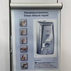 Clean Attack Liquid = Hand Sanitizer