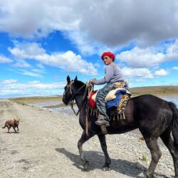Un gaucho en action!