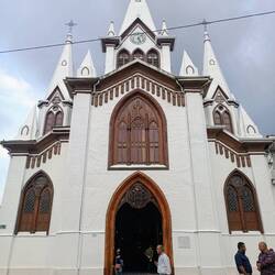 Basílica Menor de la Inmaculada Concepción. Een van de binnen- en buitenkant een bijzondere kerk.