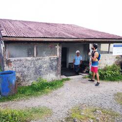Schutzhütte in den Bergen