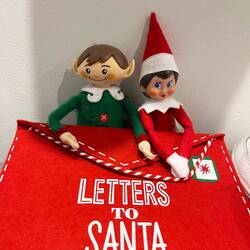 The elf on the shelf