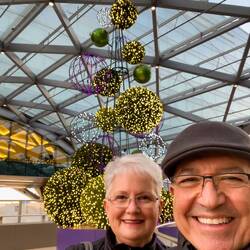 Holiday cheer on the plaza at the Westin @ DEN — Denver, CO.