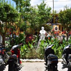 Innenhof der Polizei