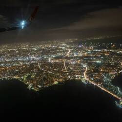 Anflug auf Istanbul