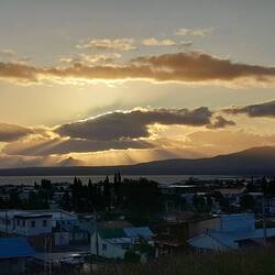 Puerto Natales campsite view