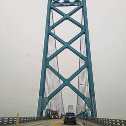 Ambassador Bridge bei Detroit