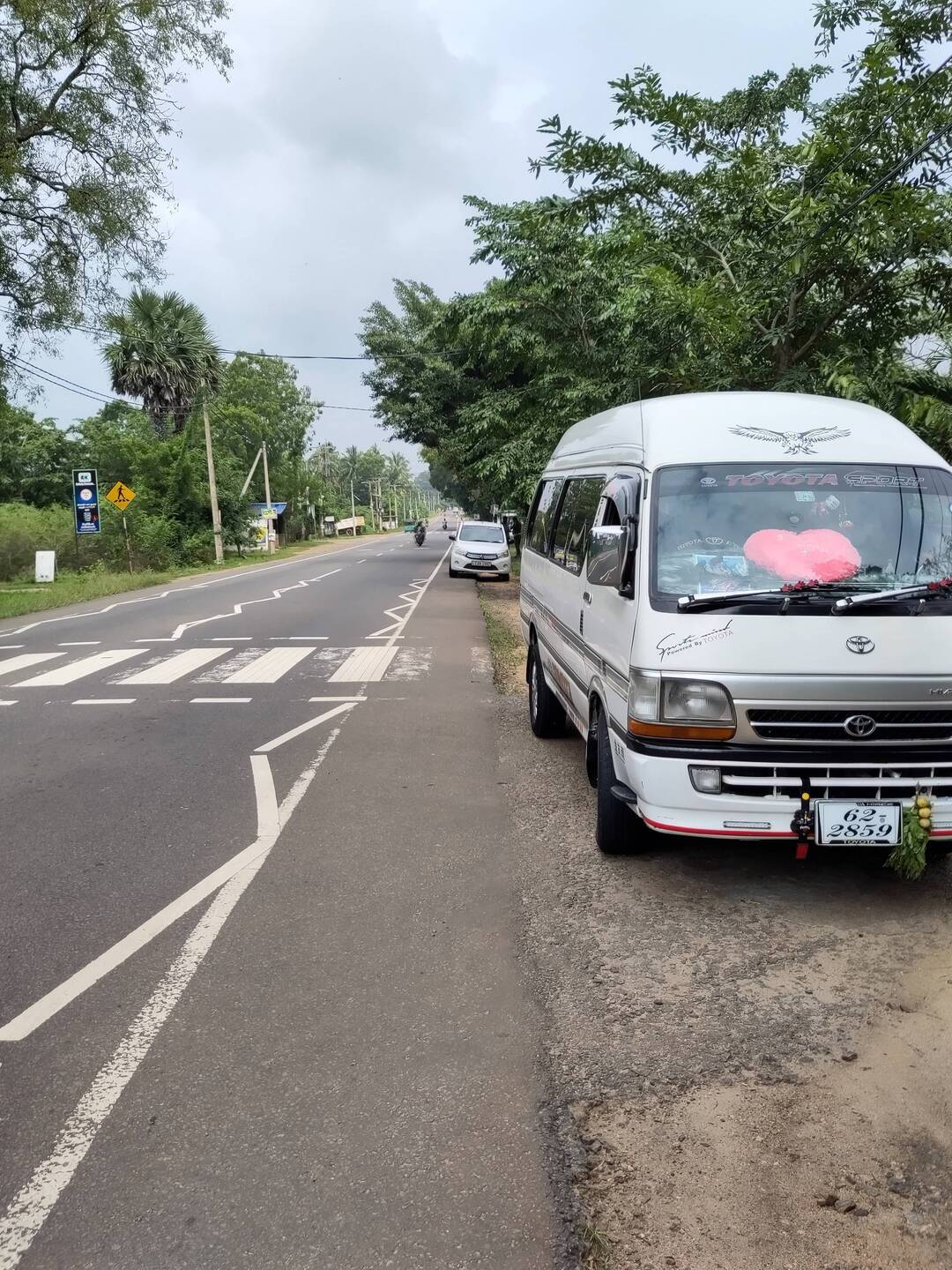 Eine der vielen Polizeikontrollen