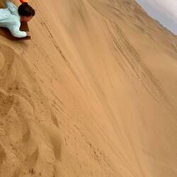 it was seriously steep...even mom was scared!