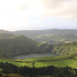 Lagoa Rasa (links) & Lagoa de Santiago (rechts)