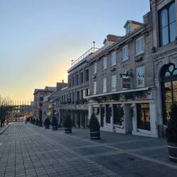 Die leere Altstadt