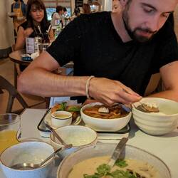 Massaman Curry und Tom Yam Gung