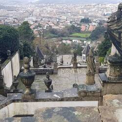 Über 600 Stufen bis hinunter bzw hinauf...ins Himmelreich