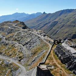 Fort de la Redoute Ruinée am kleinen Bernhardpass