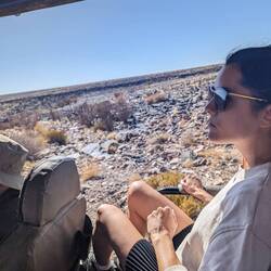 Enjoying the views...