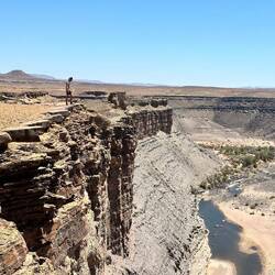Stunning view from the cliff