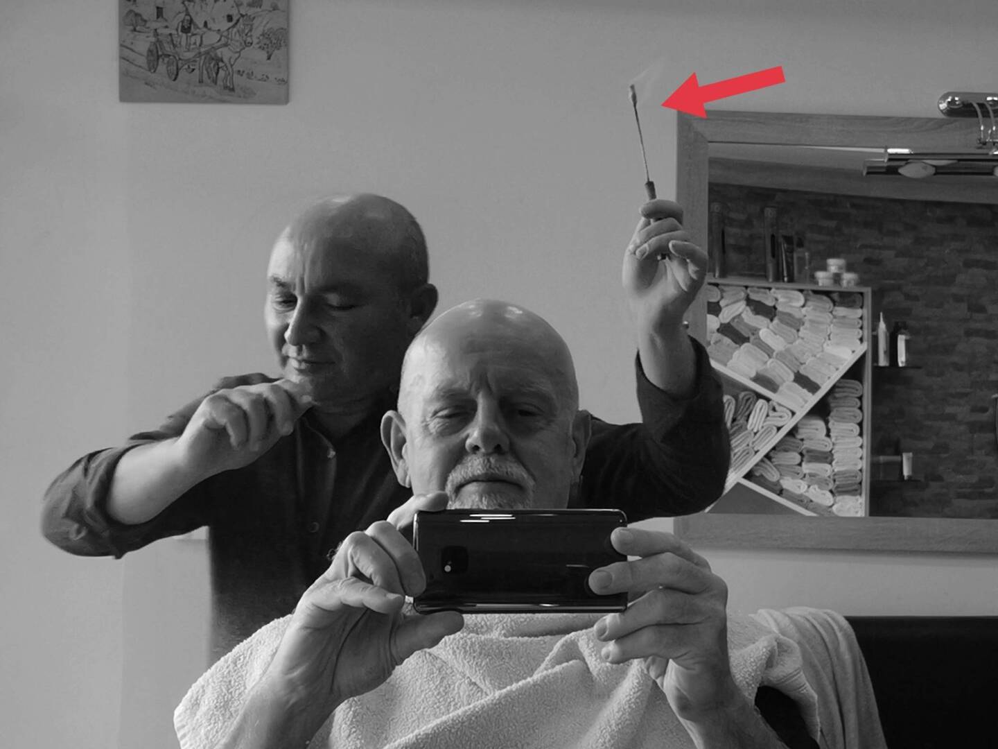 Turkish barbers are obviously also passionate conductors 😅😅😅!