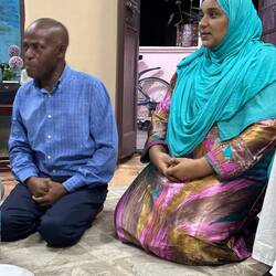 Gastgeberin und Guide