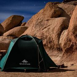 Our tent at Belle Campground