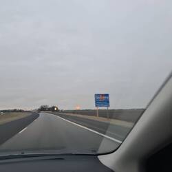 Einzige Staaten Schild was ich mitbekommen habe 😅