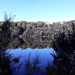 Pieman River at Corinna. Idyllic.