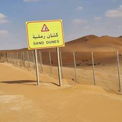 Apparently they have sand dunes here