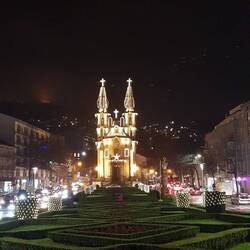 Igreja e Oratórios de Nossa Senhora da Consolação e Santos Passos bei Nacht