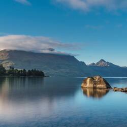Sonnenaufgang am Lake Wakatipu