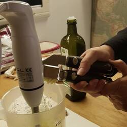 Zum Abschluss lecker Aioli...