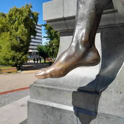 Le gros orteil porte-bonheur